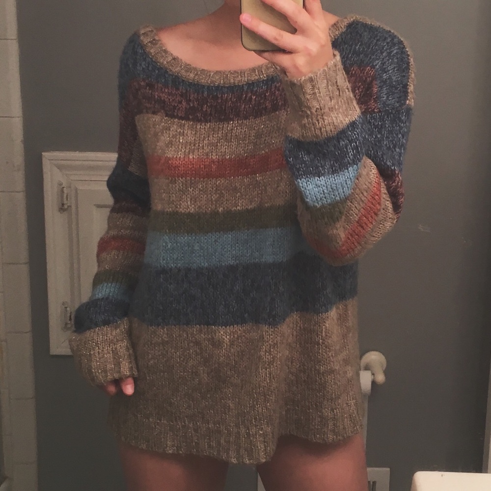 Cozy knitted sweater